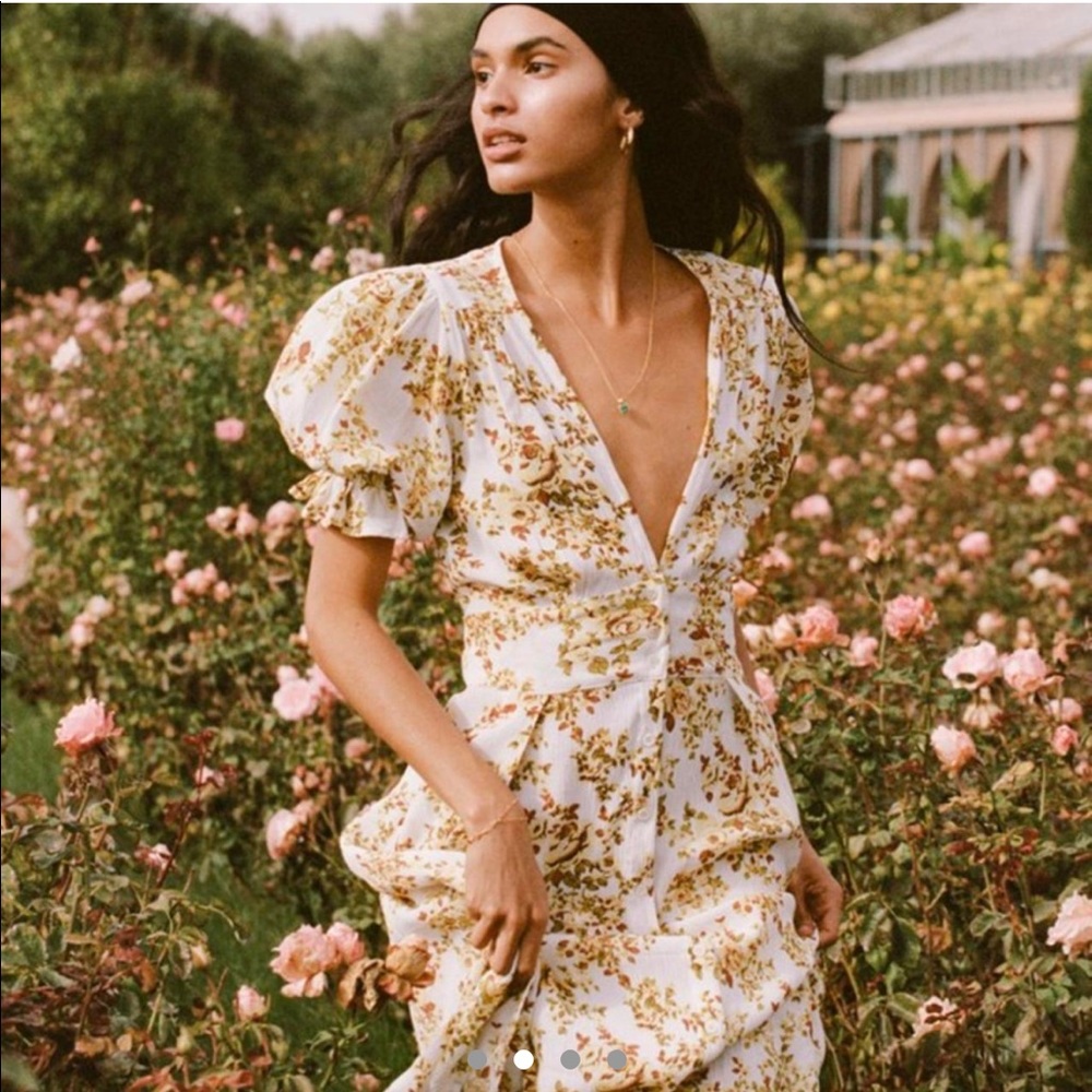 Faithfull the Brand Rafa Midi Dress